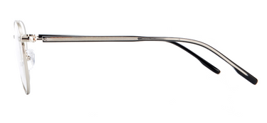 Men Vista Eyeglasses: Pavel -  Silver - SpecSMART Eye Clinic (side View)